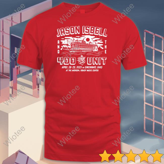Jason Isbell And The 400 Unit Andrew J Brady T-Shirt Jason Isbell And The 400 Unit Andrew J Brady T-Shirt