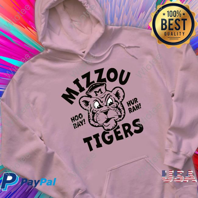 Homefiel Merch Mizzou Tigers Hooray Hurrah Tee Homefiel Merch Mizzou Tigers Hooray Hurrah Tee