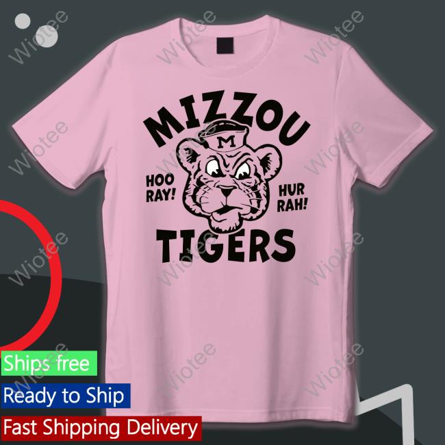 Homefiel Merch Mizzou Tigers Hooray Hurrah Tee Homefiel Merch Mizzou Tigers Hooray Hurrah Tee