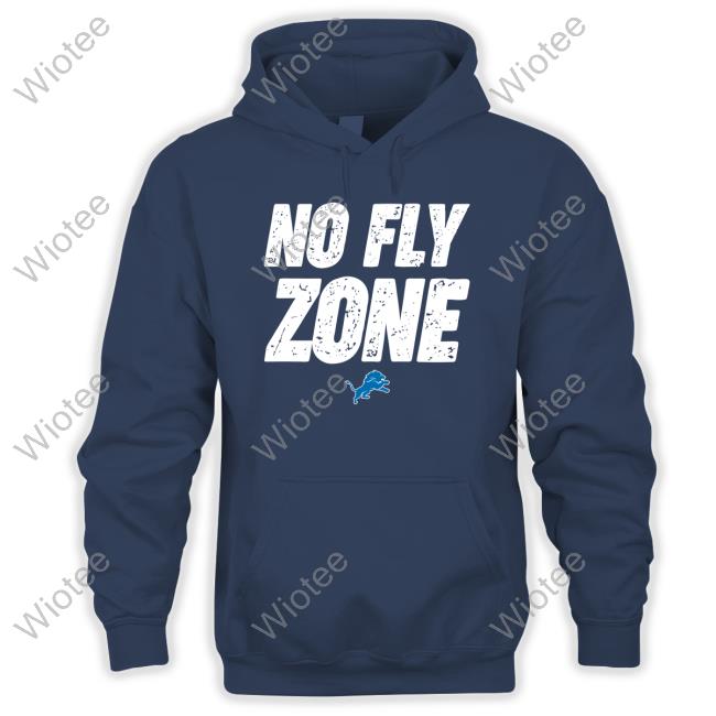 Detroit Lions No Fly Zone T-Shirt Detroit Lions No Fly Zone T-Shirt