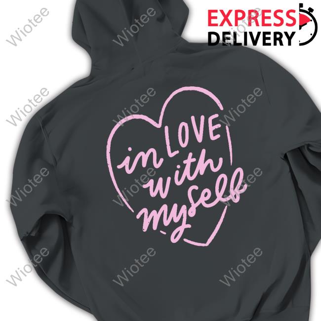 Official Spencer Barbosa In Love With Myself Hooded Sweatshirt Official Spencer Barbosa In Love With Myself Hooded Sweatshirt