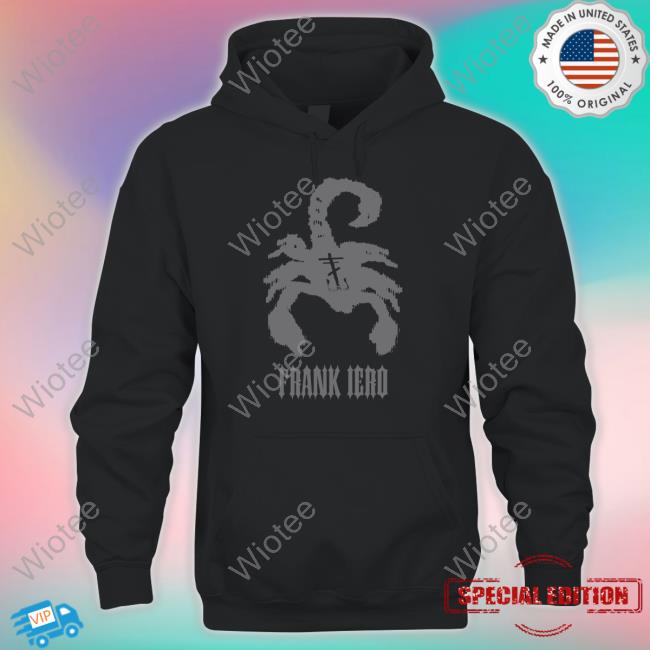 Official Frank Iero Merch Scorpion Sweatshirt Official Frank Iero Merch Scorpion Sweatshirt
