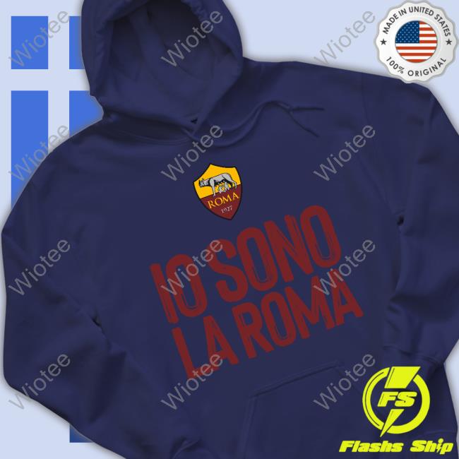 Official AS Roma Io Sono La Roma T-Shirt Official AS Roma Io Sono La Roma T-Shirt