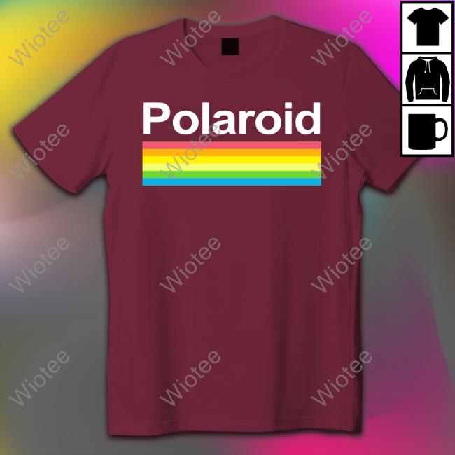 Polaroid Rainbow Long Sleeve T-Shirt Polaroid Rainbow Long Sleeve T-Shirt