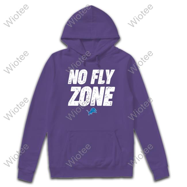 Detroit Lions No Fly Zone T-Shirt Detroit Lions No Fly Zone T-Shirt