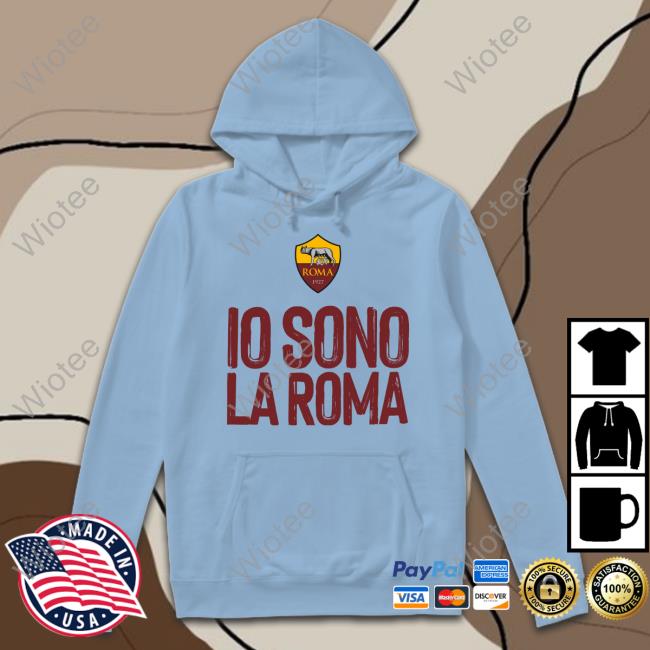 Official AS Roma Io Sono La Roma T-Shirt Official AS Roma Io Sono La Roma T-Shirt