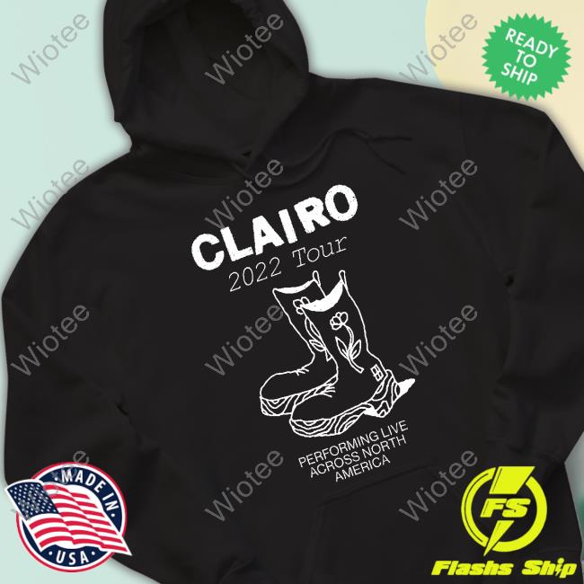 Official Clairo 2022 Tour Boots North American Tour Shirts Official Clairo 2022 Tour Boots North American Tour Shirts