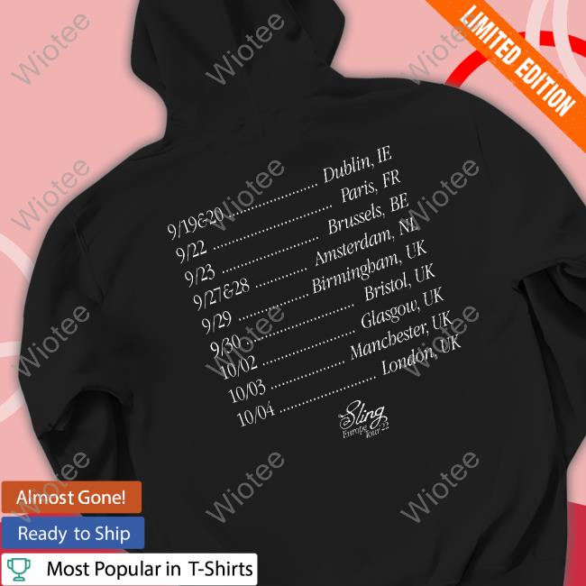 Piano European Tour Tee Shirt Piano European Tour Tee Shirt