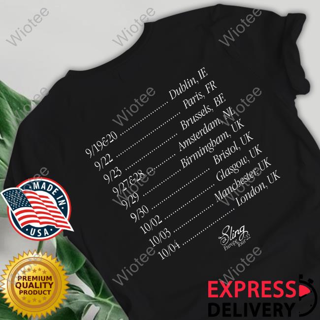 Piano European Tour Tee Shirt Piano European Tour Tee Shirt