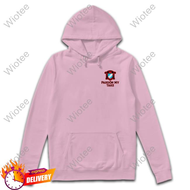 Official Pardon My Take Cres Sweatshirt Official Pardon My Take Cres Sweatshirt