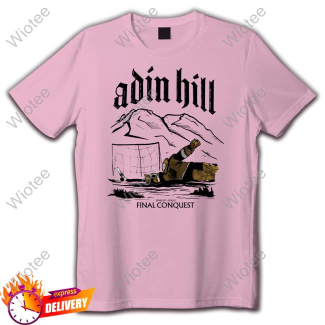 Official Vegas Golden Knights Adin Hill Uknight The Realm Final Conquest Shirt Official Vegas Golden Knights Adin Hill Uknight The Realm Final Conquest Shirt