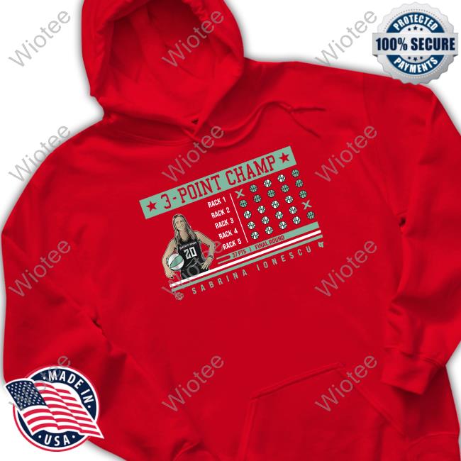 Official Sabrina Ionescu 3-Point Champ T-Shirt Official Sabrina Ionescu 3-Point Champ T-Shirt