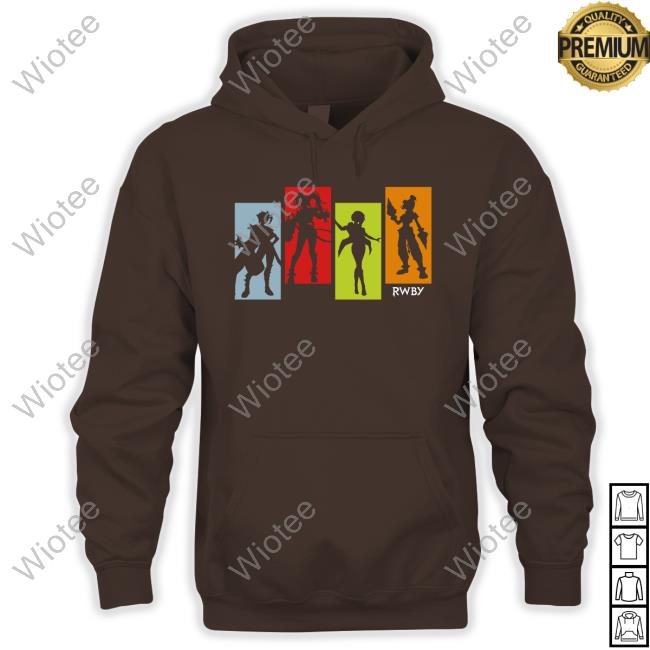 Official RWBY BRIR Silhouette Shirts Official RWBY BRIR Silhouette Shirts