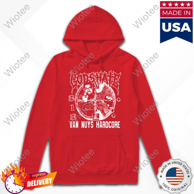 God's Hate Van Nuys Hardcore The Valley 818 Beyond Tee God's Hate Van Nuys Hardcore The Valley 818 Beyond Tee