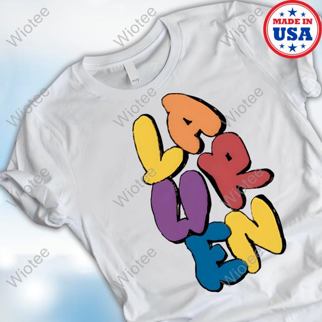Official Bubble Letter Lauren Daigle T-Shirt Official Bubble Letter Lauren Daigle T-Shirt