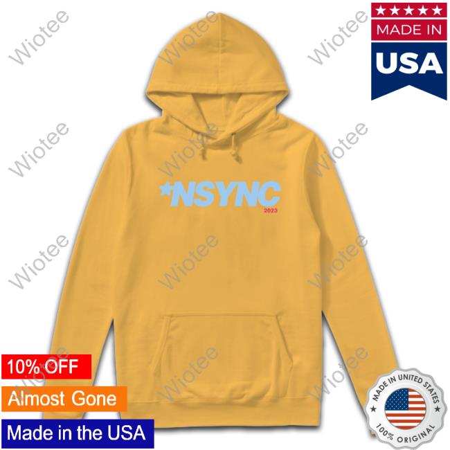 Nsync Merch 2023 Logo Shirt Nsync Merch 2023 Logo Shirt