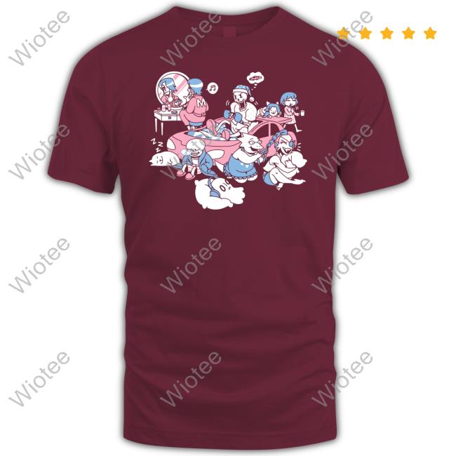 Fangamer Undertale Sleepover Shirt Fangamer Undertale Sleepover Shirt