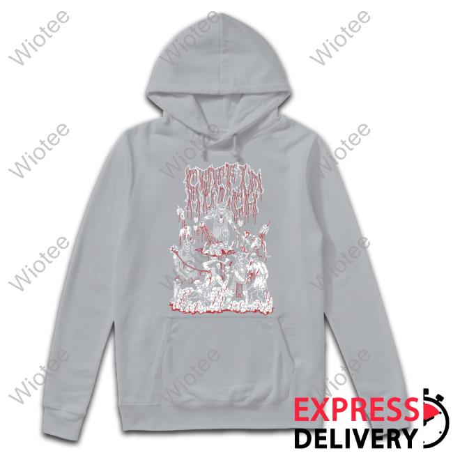 Night Shift Merch Coffin Mulch Into The Blood Long Sleeved T Shirt Night Shift Merch Coffin Mulch Into The Blood Long Sleeved T Shirt