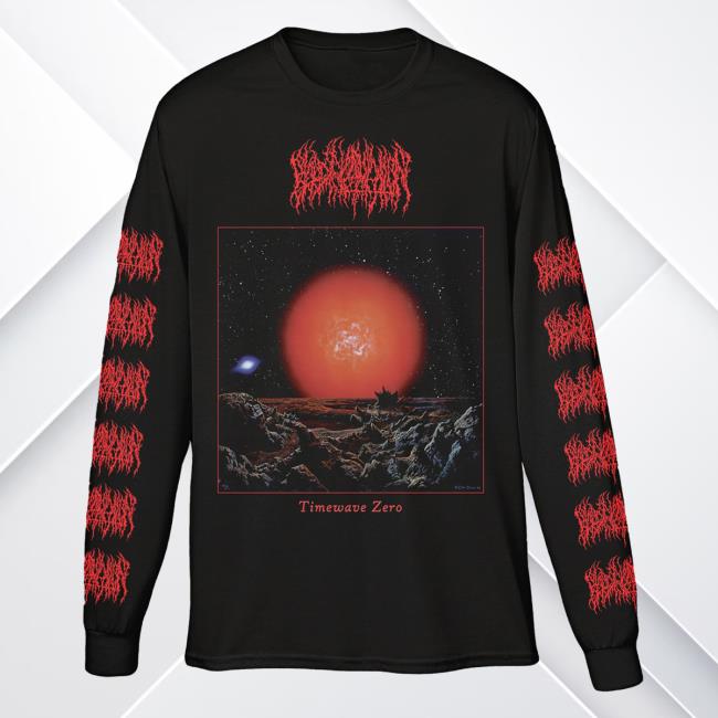 Official Blood Incantation Timewave Zero Hooded Sweatshirt Official Blood Incantation Timewave Zero Hooded Sweatshirt