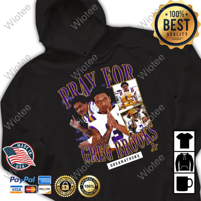 Official Dreamathon Merch Pray For Greg Brooks Dreams Shirt Official Dreamathon Merch Pray For Greg Brooks Dreams Shirt