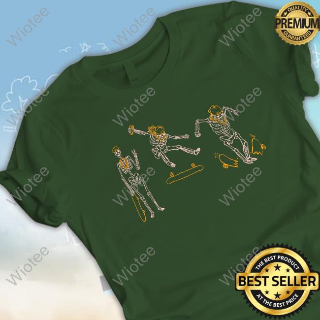Official Punz Merch Skeleton Skateboard T Shirt Punz0p Official Punz Merch Skeleton Skateboard T Shirt Punz0p