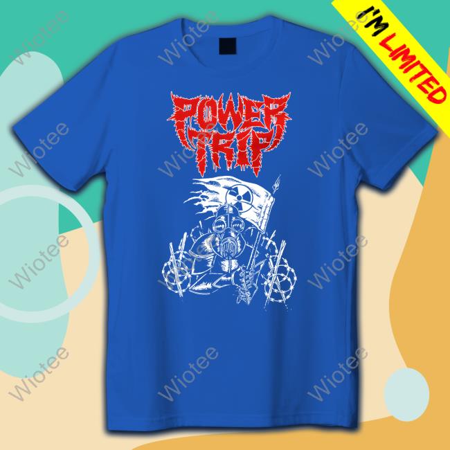 Official Cold Cuts Merch Power Trip Radiation Long Sleeve Tee Official Cold Cuts Merch Power Trip Radiation Long Sleeve Tee