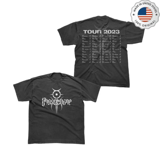 Ghostemane Logo Tour 2023 Sweatshirt Ghostemane Logo Tour 2023 Sweatshirt