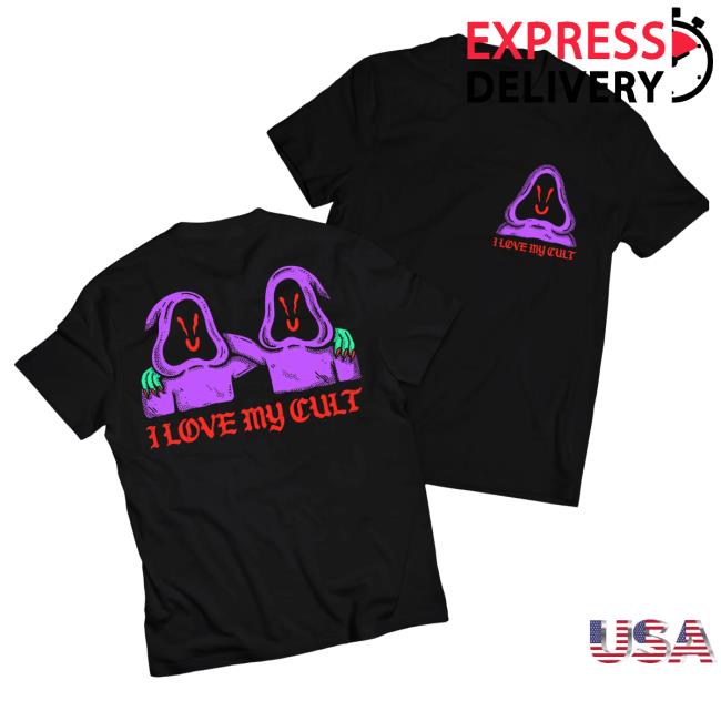 Wizard Of Barge Store I Love My Cult Tee Shirt Wizard Of Barge Store I Love My Cult Tee Shirt