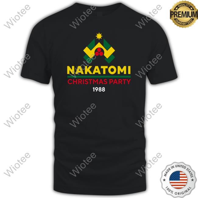 Official Nakatomi Christmas Party 1988 Tee Official Nakatomi Christmas Party 1988 Tee