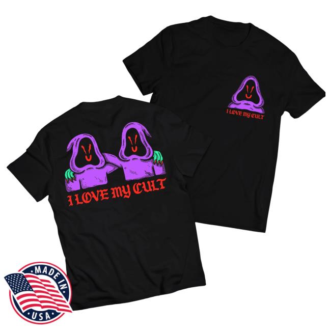 Wizard Of Barge Store I Love My Cult Tee Shirt Wizard Of Barge Store I Love My Cult Tee Shirt