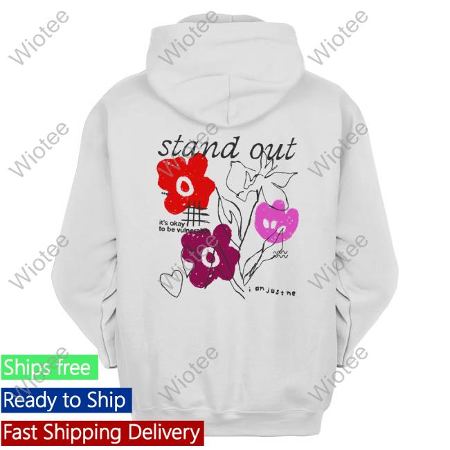 Aimsey Merch Stand Out White Hoodie Aimsey Merch Stand Out White Hoodie