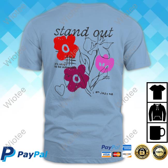 Aimsey Merch Stand Out White Hoodie Aimsey Merch Stand Out White Hoodie