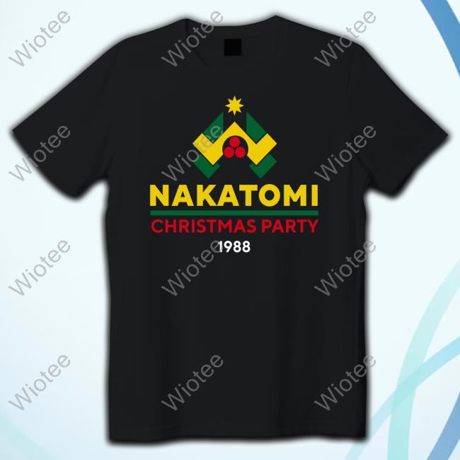 Official Nakatomi Christmas Party 1988 Tee Official Nakatomi Christmas Party 1988 Tee