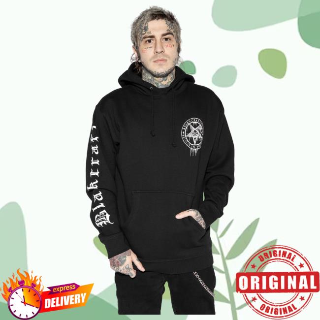 Blackcraft Cult Clothing Store BlackcraftCult Skull Drip - Heavyweight Popover Hoodie Blackcraft Cult Clothing Store BlackcraftCult Skull Drip - Heavyweight Popover Hoodie