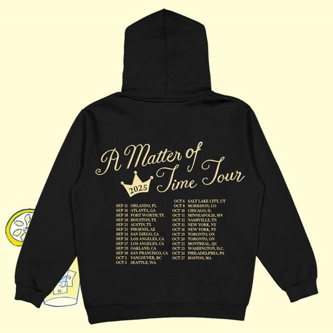 Official Laufey Merch Store A Matter of Time Tour Hoodie Official Laufey Merch Store A Matter of Time Tour Hoodie