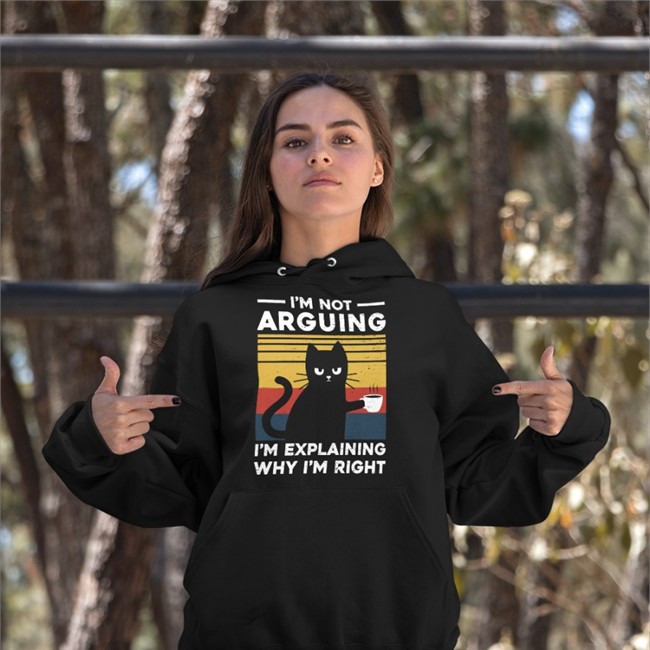 I'm Not Arguing Im Explaining Why I'm Right Sweatshirt TG22110