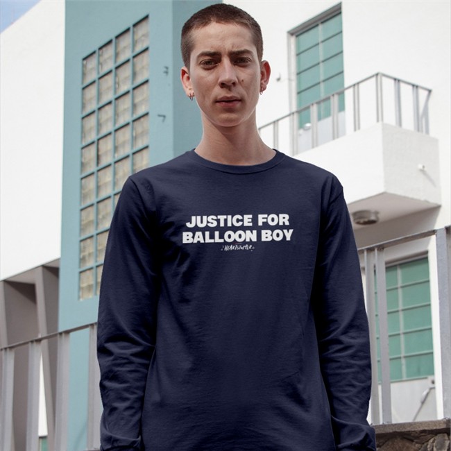 Justice For Balloon Boy Heartstopper Hoodie