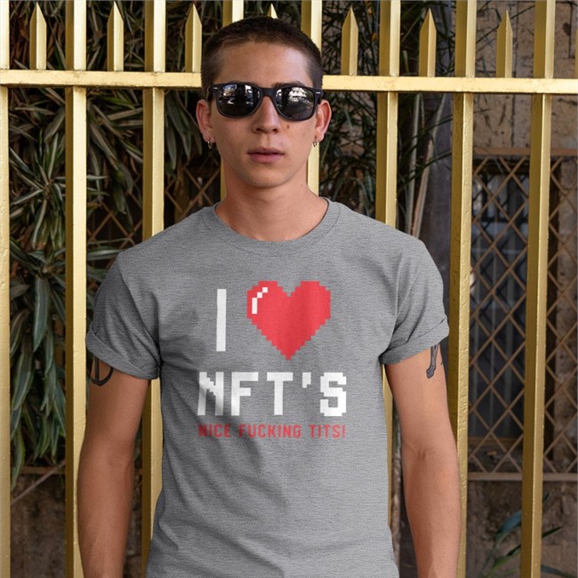 Chick Magnet I Love Nft's Nice Fucking Tits Shirt Ross Pal