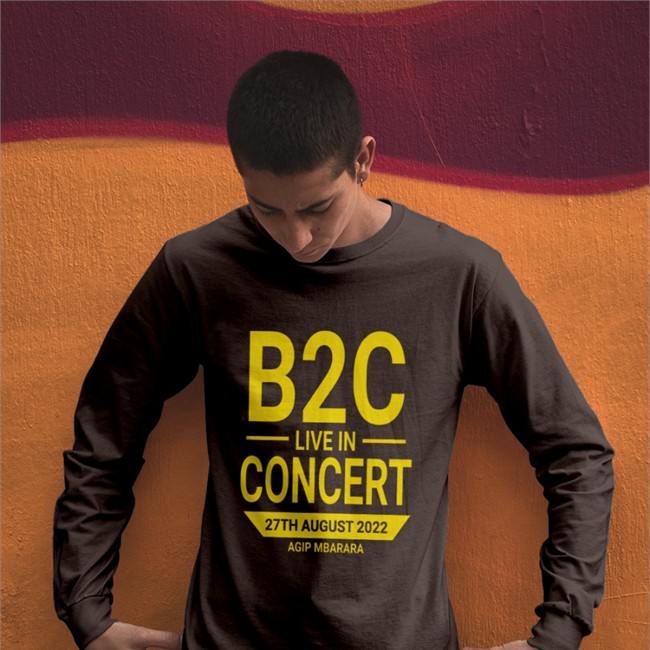 B2c Live In Concert 27 Th August 2022 Agip Mbarara T-Shirts B2c Live In Concert 27 Th August 2022 Agip Mbarara T-Shirt