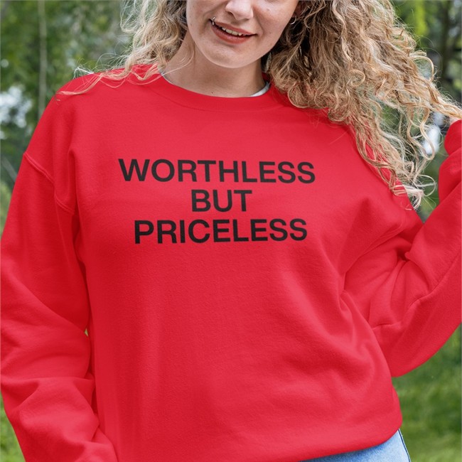Worthless But Priceless Hoodie One Piece Netflix Fan