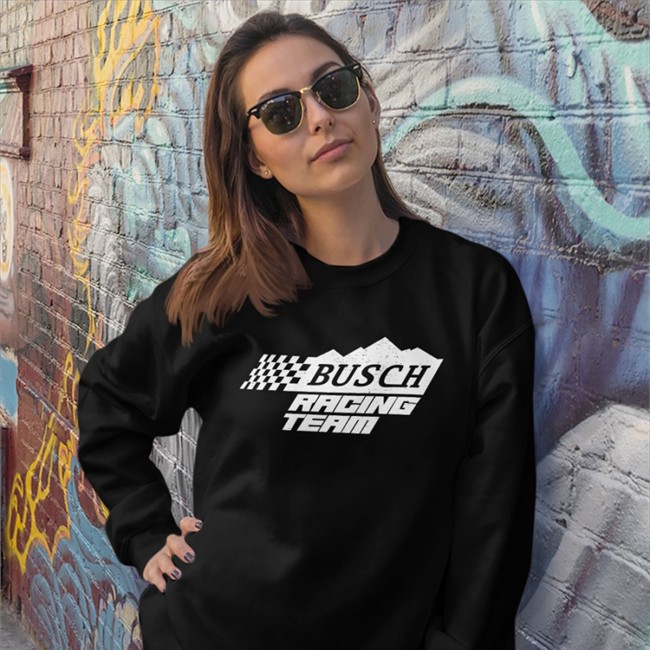 Busch Beer Busch Racing Team Sweatshirt Busch & Busch Light Merchandise