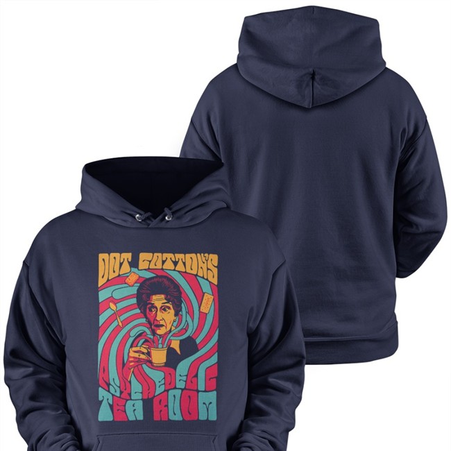 Jimllpaintit Dot Cotton's Psychedelic Tea Room Tee