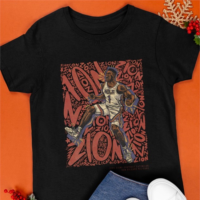 Zion Signs Contract Extension Sweatshirt New Orleans Pelicans Zion Signs Contract Extension New Orleans Pelicans Hoodie Zion Williamson