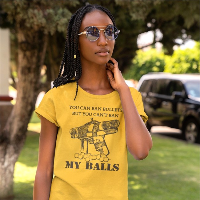 Brandon Herrera You Can Ban Bullets But You Can’T Ban My Balls Shirt