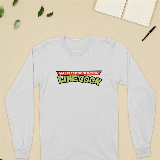 Greasy Tattooed Goblin Linecook T Shirt