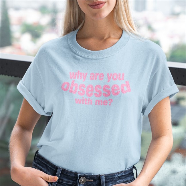 Diorlibra Linnea Why Are You Obsessed With Me Shirt White