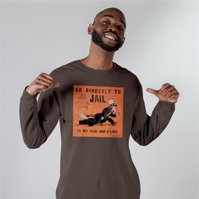 Go Directly To Jail Do Not Pass Mar A Lago Hoodie