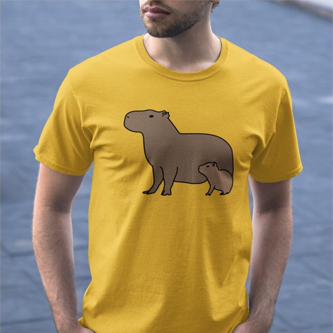 Capybara Merch Capybara Man T Shirts