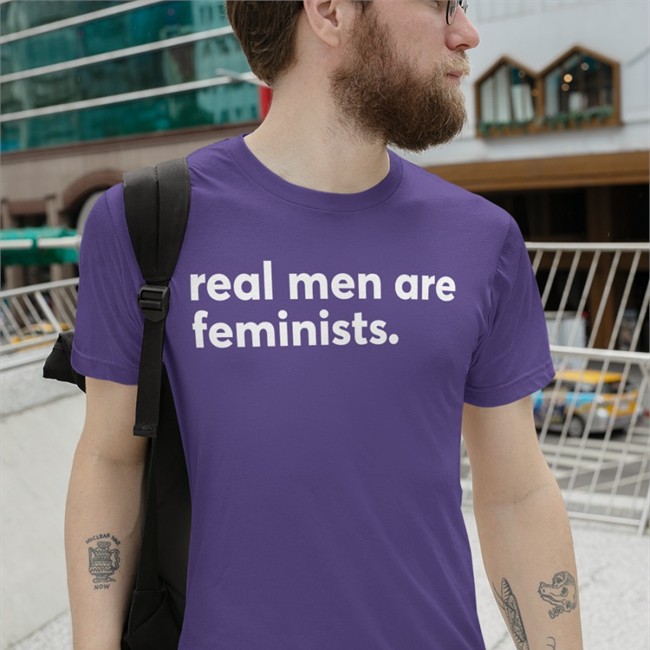 Robert Reed Real Men Are Feminists Tee Shirt
