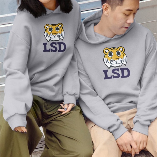 Poorly Translated Shirts LSD Tiger Hooded Sweatshirt Translated Tees